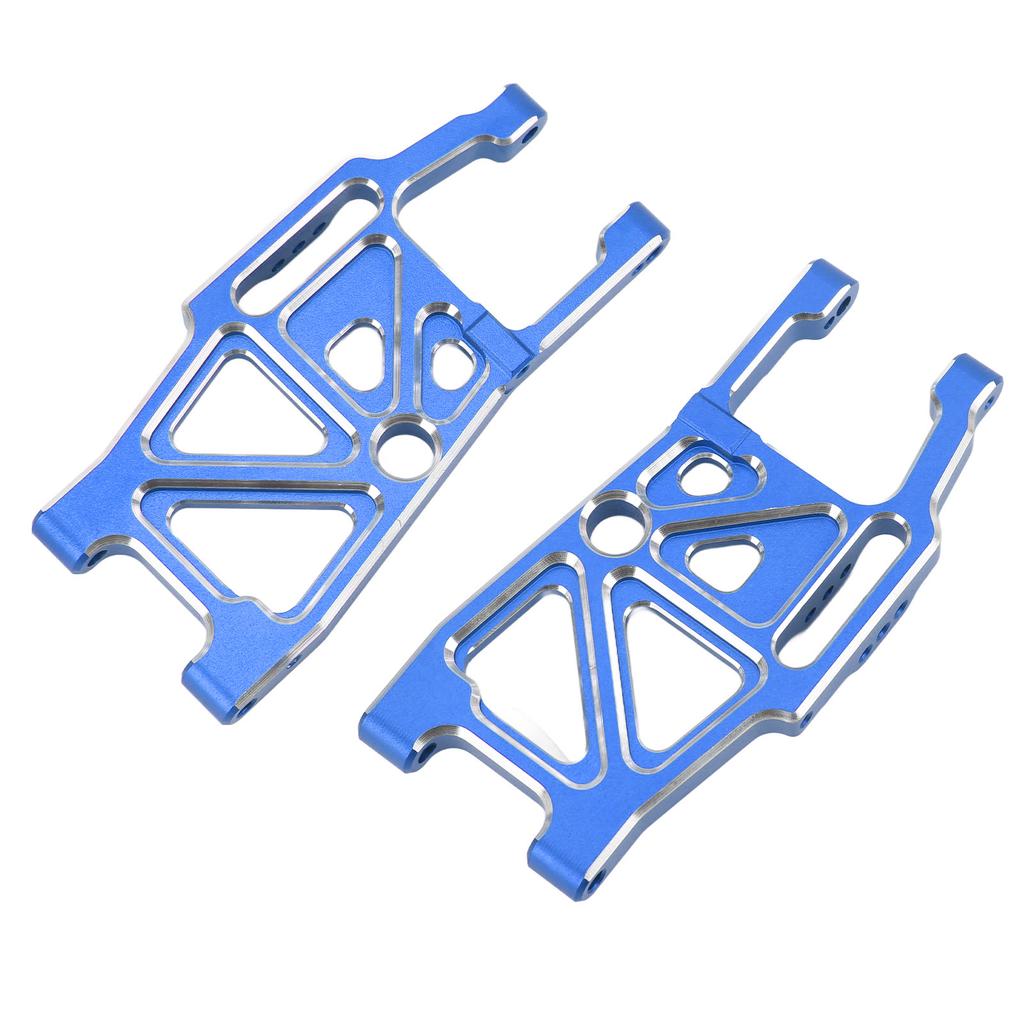 RC Front and Rear Lower Suspension Arm Set Aluminum Alloy RC Swing Arm Set for Traxxas 1 10 MAXX 2.0 RC Cars Dark Blue