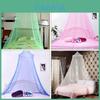 Premium Round Mosquito Net Dome For King Queen Double Beds With Fine Poly Mesh