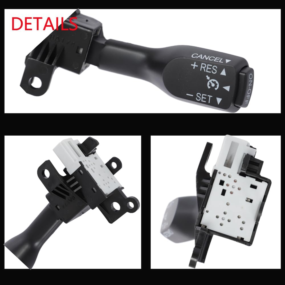 Cruise Control Switch Assembly Replaces 84632-34011 84632-34017 for Toyota & Lexus - 2001-2023 - Tacoma 4Runner Tundra RAV4 Sienna Avalon Camry