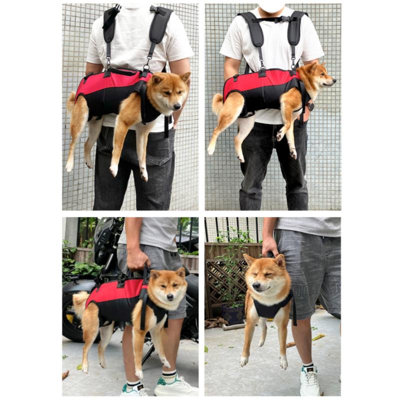 Dog Carrier Backpack, Comfortable Doggy Front Backpack Pet Puppy Carrier Travel Pack with Breathable Head Out Design and Padded Shoulder