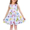Children's Fashionable Comfortable Casual Sleeveless Easter Print Dress