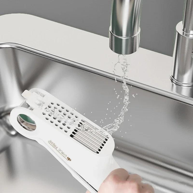 Multifunction Garlic Press Crusher Kitchen Cooking Ginger Squeezer Peeler Masher Handheld Ginger Mincer Tool Kitchen Accessories