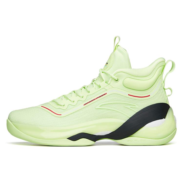 New Anta KT7 KT 7 Anti Slip Wear Resistant High Top Basketball Shoes Men's Green 112221101-5