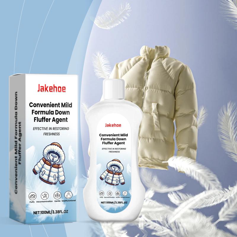 Down Fluffing Softener Prevents Clumping Shrinkage For Jacket Washing Protects Down Insulation During Laundry