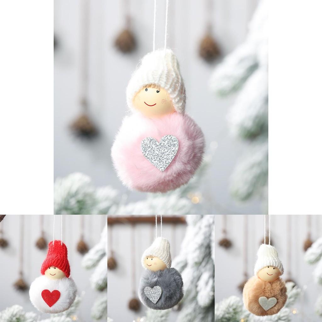 Charming Mini Snowman Plush Doll Ornament Perfect For Christmas Tree Decor