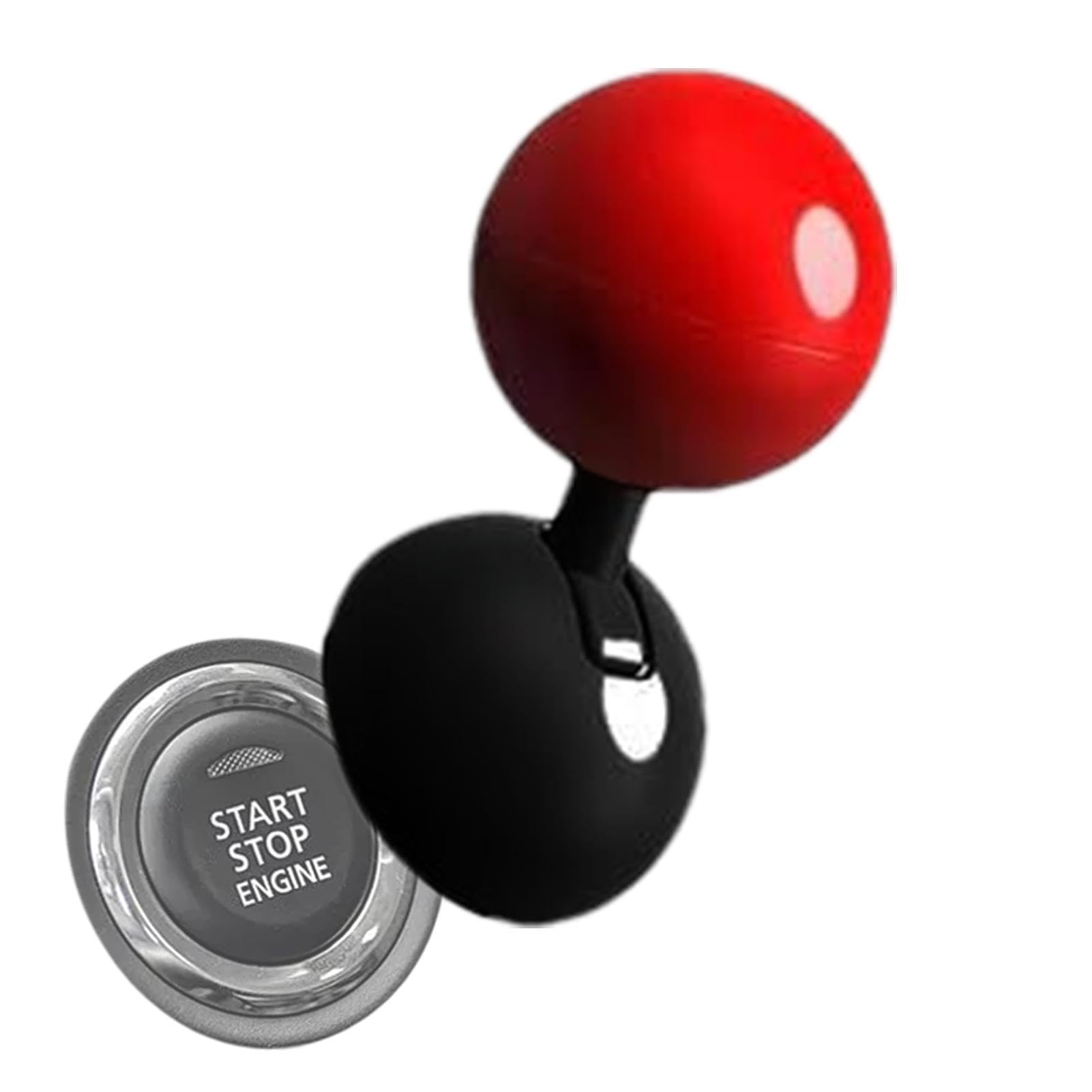 

car push to start button rocker switch, car one click start button joystick, push Please refer to the description красный