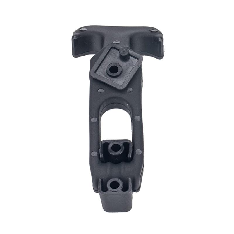 2Pcs/set T-handle Buckle Elastic Rubber T-handle Hasp Draw for Latch with Brackets for Rvs Trailers Tool Boxes Cooling B