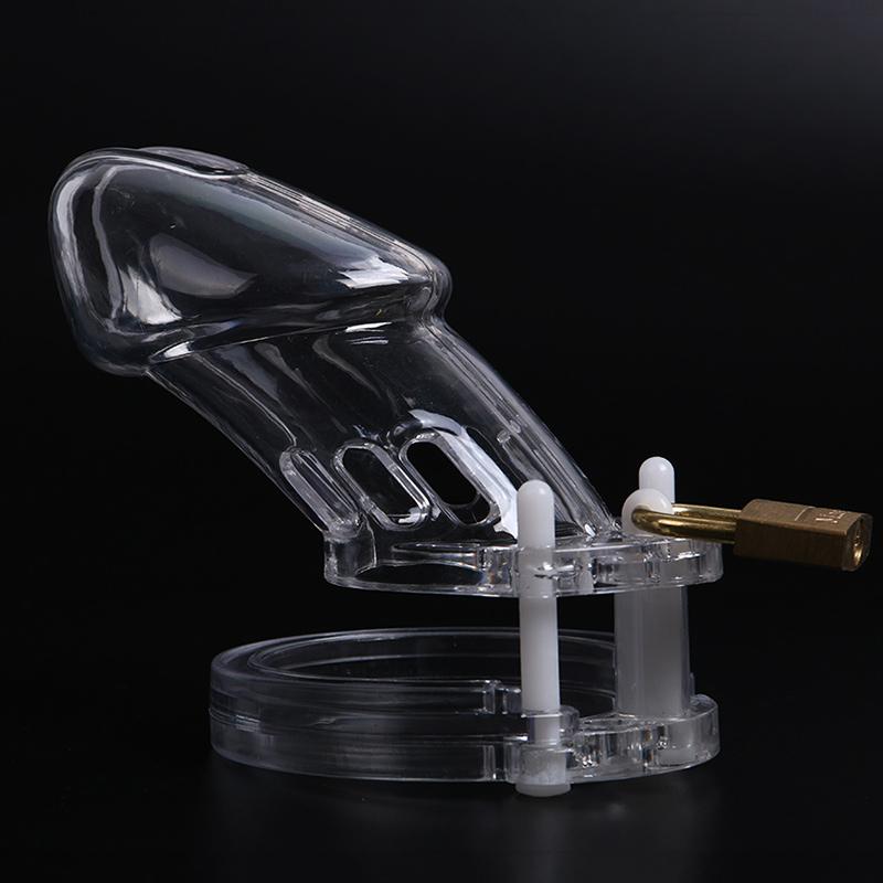 2021 Nová sada zařízení pro mužskou cudnost Cock Cage Penis Ring Bondage Belt Fetish Sex Dospělý