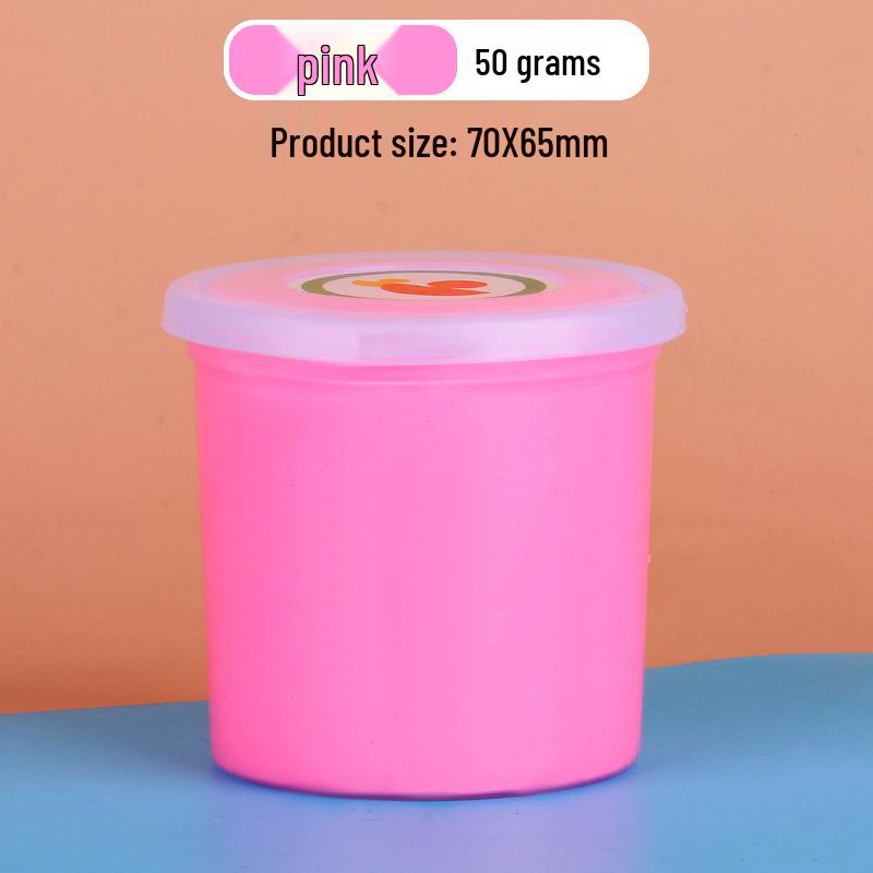 50g Large Jar Pack: Super Light Nontoxic Colored Clay for Kids' DIY Crafts and Toys