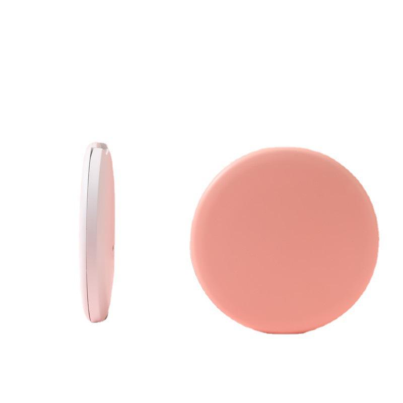 Rechargeable Foldable LED Makeup Mirror - Portable Handheld Vanity Table Mirror with Lights
