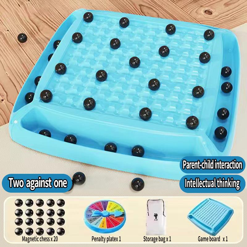 Magnetism -sensing Chess Table Toys Child Puzzle Magnetism Game Pieces Parent-child Interactive Play Logical Exercise Toys