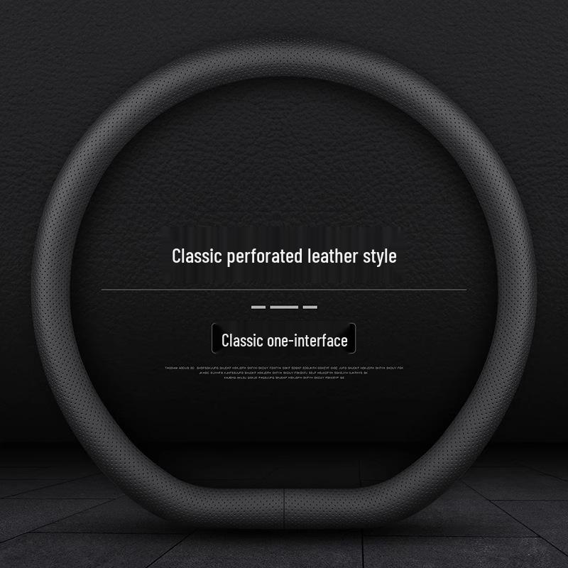 DM-i Summer Ice Silk Steering Wheel Cover for 2024/2025 BYD Song LEV (No Sewing Needed)