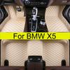 Car Floor Mats for BMW X5 E53 2004 2005 2006 2007 Auto Foot Pads Automobile Leather Waterproof Anti-Slip Carpet Cover Rug