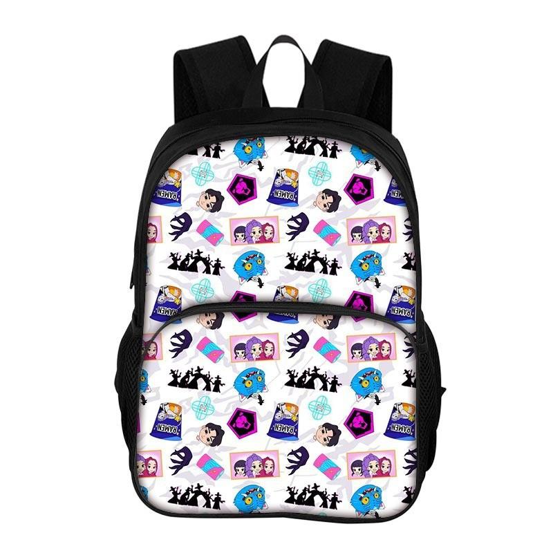 Hunter Witch Group Kpop Backpack With Breathable Polyester Durable Material For School Students