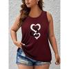 Leopard Tank Tops Cat Skull Dog Horse 3D Print Women O-Neck Floral Vest Off Shoulder Y2k Sleeveless Camisole Woman Top Clothing