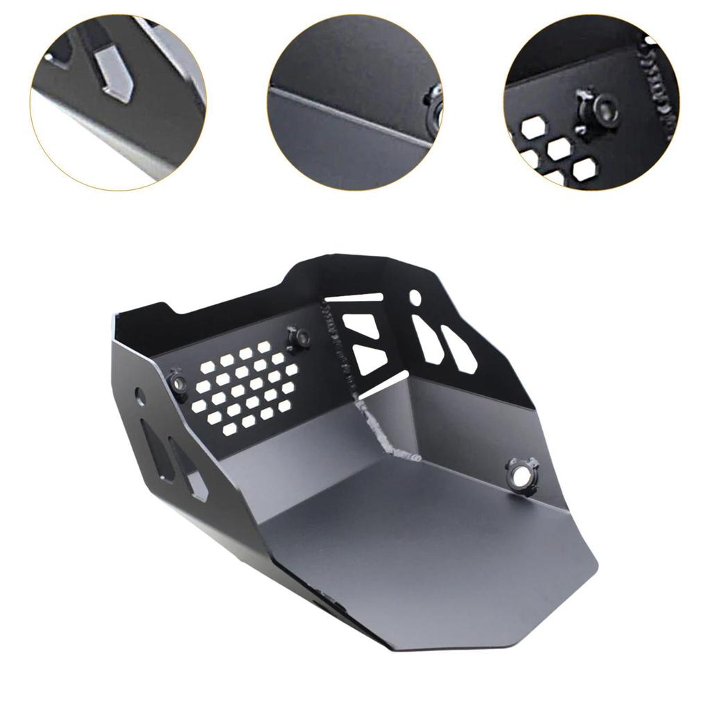 Motorbike Engine Guard Cover Aluminum Alloy Underbody Protector Ornamental Grille for CFMOTO 450MT 2