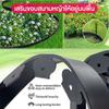 10M Fixed Garden Barrier Lawn Grass Edging Border &30 Anchoring Spikes Landscape Edging Garden Edge Kit for Lawn Yard Pathway