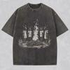 Koszula Folk Horror Gotycka Retro Grunge Weirdcore T-shirt Ubrania Witch Wear Koszulka Unisex