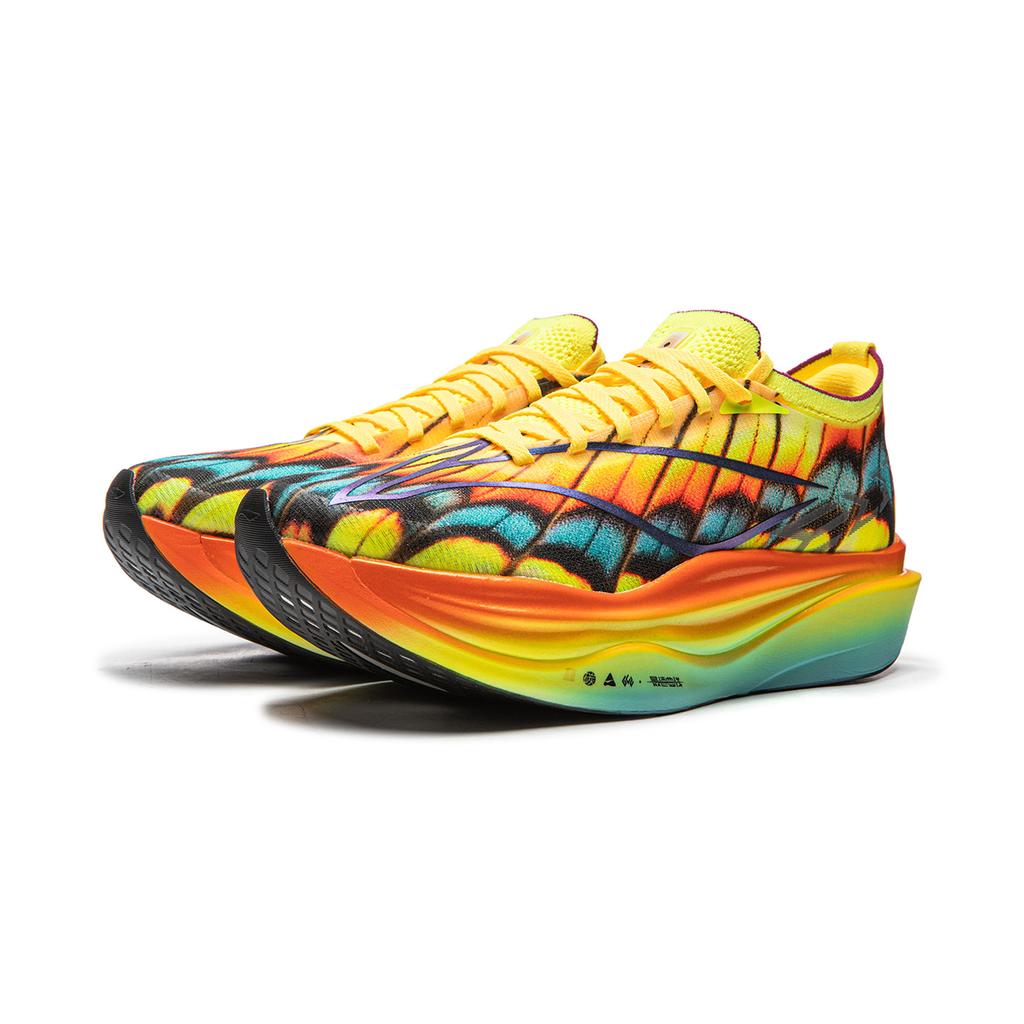 Li Ning Feidian 6 ELITE Cushioning Slip Resistant Abrasion Resistant Low Top Carbon Plate Running Shoes Unisex ARMW001-27