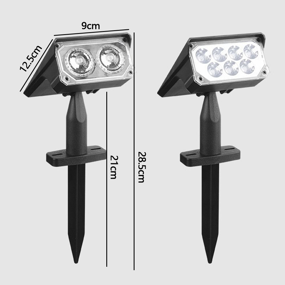 Durable Waterproof Lawn Lamp White Light Warm Light Solar Spotlight Landscape Lamp Outdoor Garden