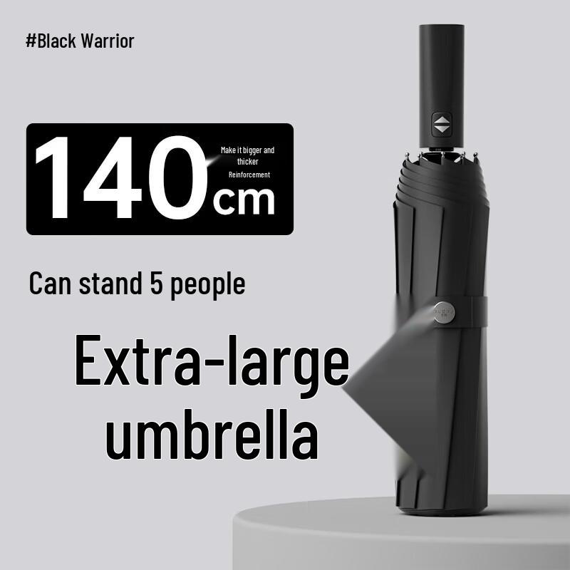 ZUODU Automatic Large Windproof Folding Umbrella