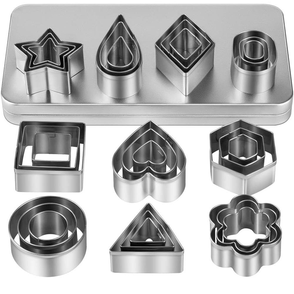 

30 шт./кор. Инструменты для печенья из нержавеющей стали, машина для тиснения, формочки для печенья, сделай сам, форма для помадки, украшения для торта, аксессуары для выпечки