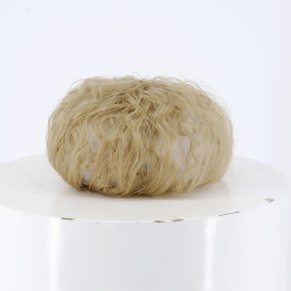 

XINRAN синтетические женские короткие накладные волосы искусственные волосы натуральные зажимы на голове белые волосы высокотемпературные накладные волосы повседневная одежда 15CM