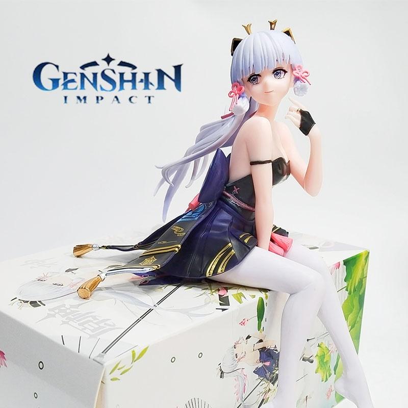 Genshin Impact Kamisato Ayaka Pvc Figure Collectible Xmas Gift
