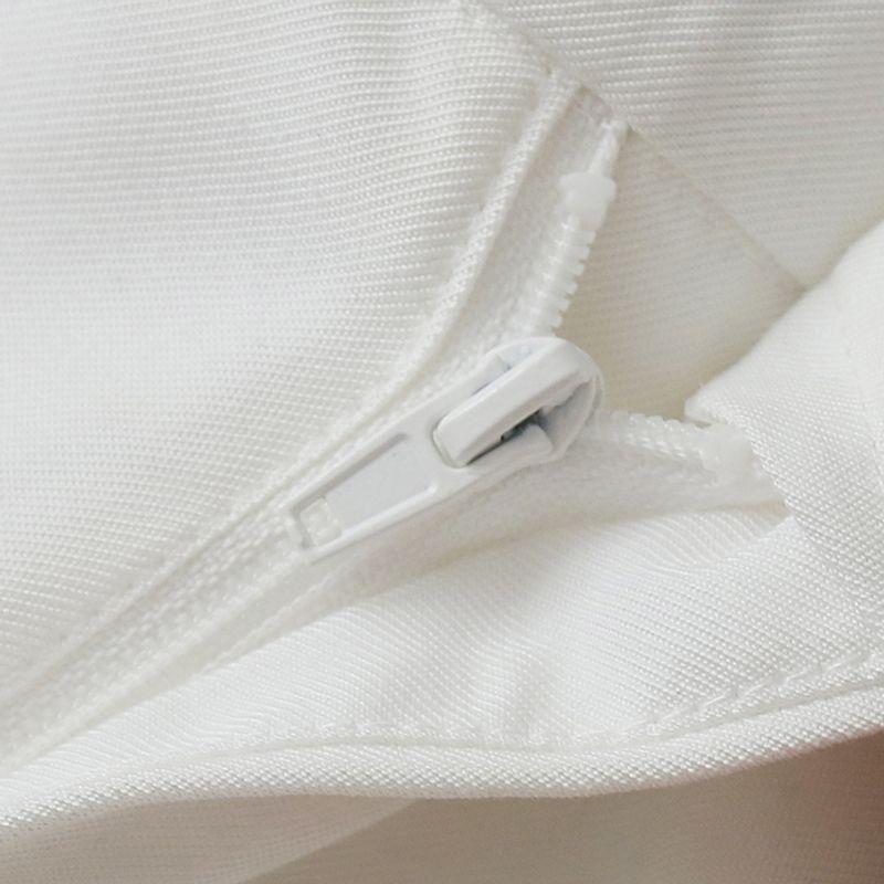 Wide Leg Mop Pants Spring & Fall New Arrival Foreign Trade Women's Clothing Plus Size Half Elastic High Waist Zipper Hasp Loose Pants 29215