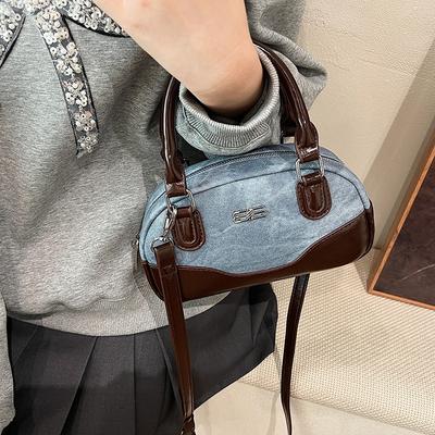 2025 Autumn and Winter New Small Bowling Handbag High-end Fashion Shoulder Bag Women's Messenger Commuter Bag