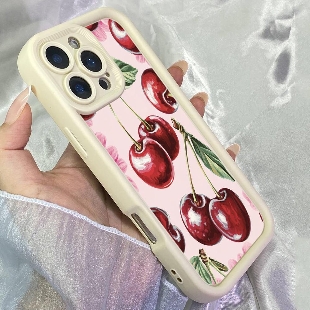 JT127 Cherry Blossom Design for iPhone 17 16 15 Pro Max Samsung S26 S25 S24 Ultra A17 A16 A07 A56 A06 Xiaomi 15T Redmi 15c 14c 13C Soft TPU Case