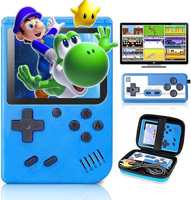 Retro Handheld Game Console with 400 Classical FC Games-3.0 Inches Screen Portable Support for Connecting TV & Two Players