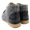 Great CHANEL sneakers Black Grey tweed Women 37 G30362 Used