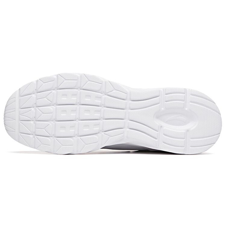 Anta Casual Shock Absorbing Non-Slip Wear-Resistant Breathable Low-Top Running Shoes Men sneaker White 912045524-4