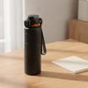 Water Bottle with Shoulder Strap | Insulated Insulation, FoodGrade, Straw Lid, for