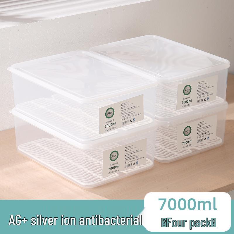 Large Capacity Fresh-Keeping Storage Box for Steamed Buns and Dumplings