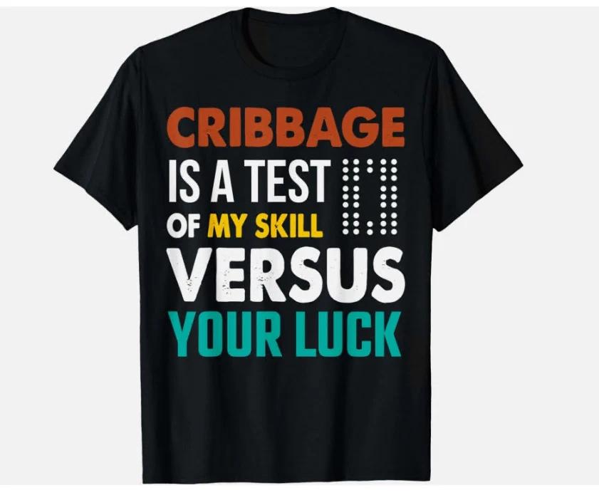 Cribbage Lover Cribbage Board Game Champion Cribbage Gift Unisex T-T-Shirt 2XL