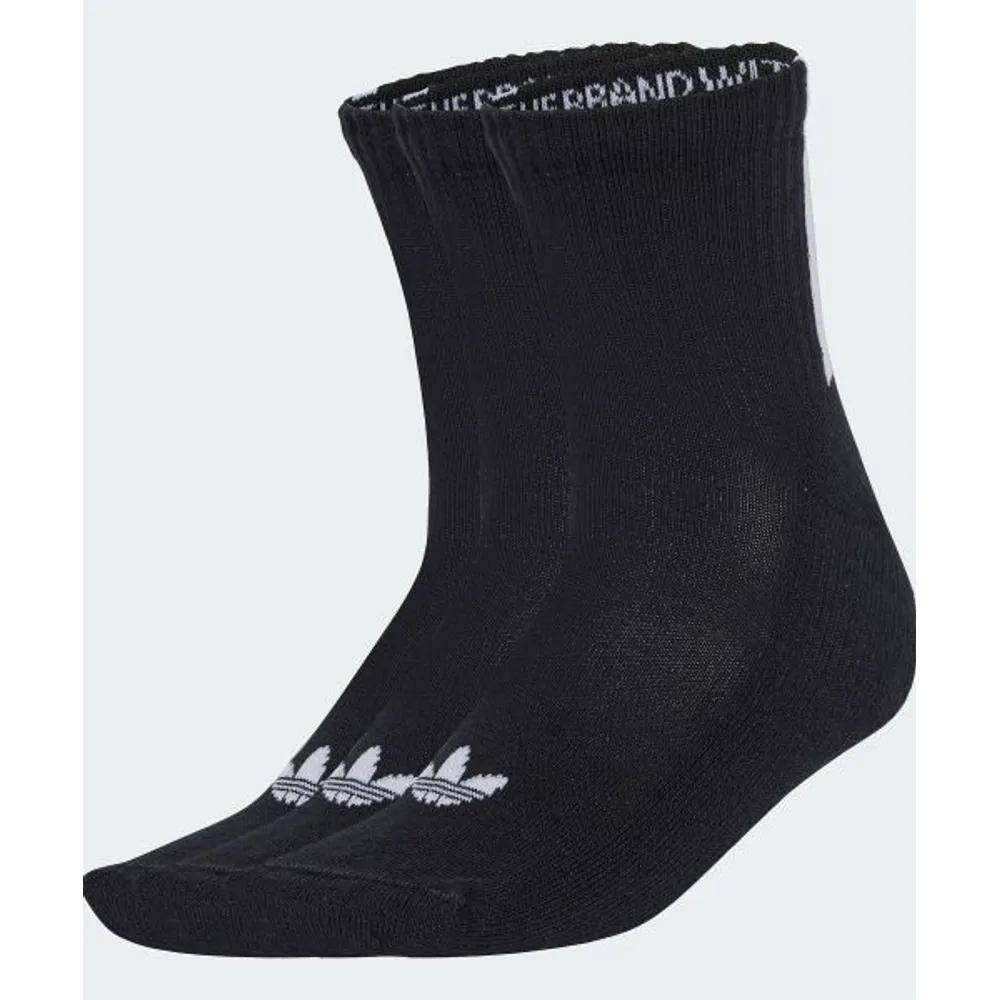 adidas Quarter Three Back Stripe Socks 3 Pairs JV7426 6130875 M