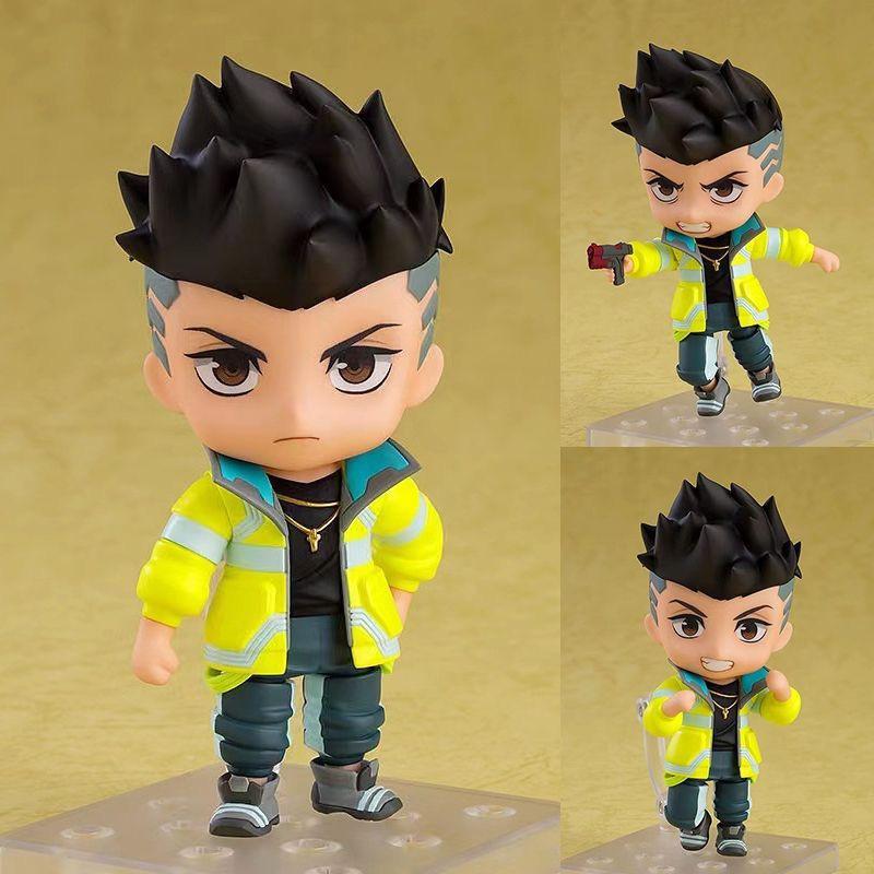 10cm Cyberpunk: Edgerunners David Martinez PVC Figure with Replaceable Faces & Accessories Collectible Model Toys