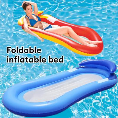 Aufblasbare Damen Luftmatratze Wasser Hängematte Schwimmring Kinder Großes Schwimmspielzeug Schwimmtube Stuhl Pool Schwimmkörper Zubehör