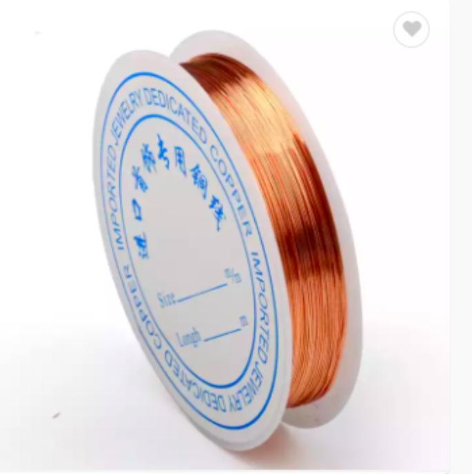Jingde Jewelry Color-Resistant Copper Wire for DIY Beading and Shaping In Gold and Silver