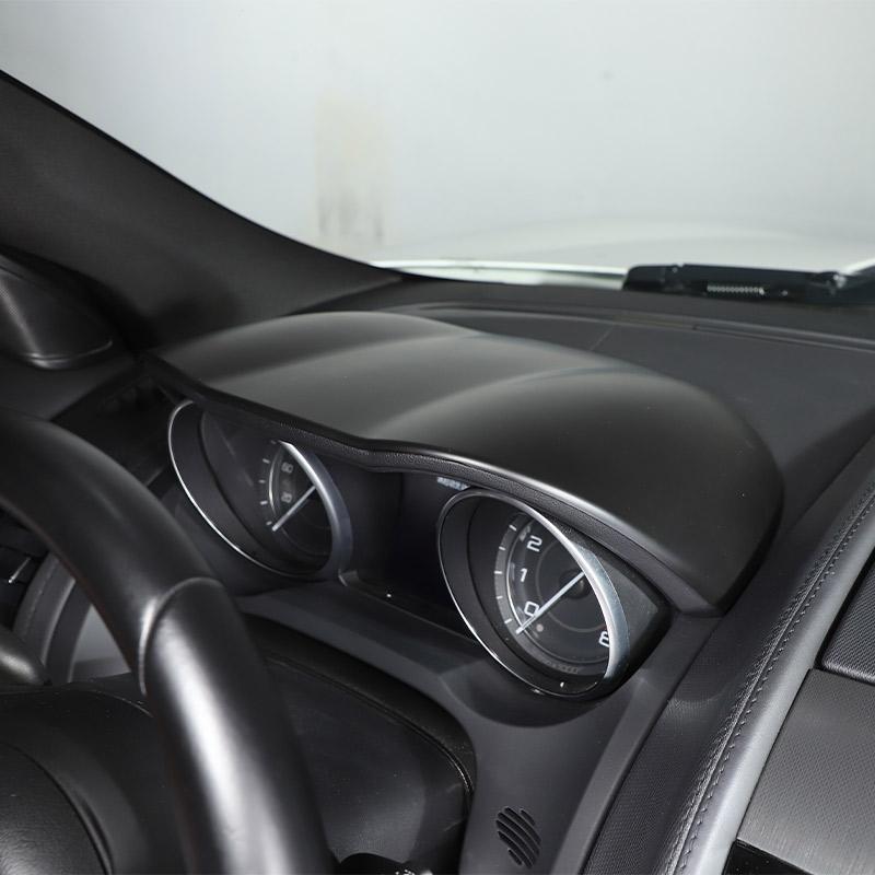 For Jaguar F-TYPE 2013-2024 ABS Carbon Fiber/Matte Black Car Dashboard Cover Decorative Sticker Car Interior Accessories