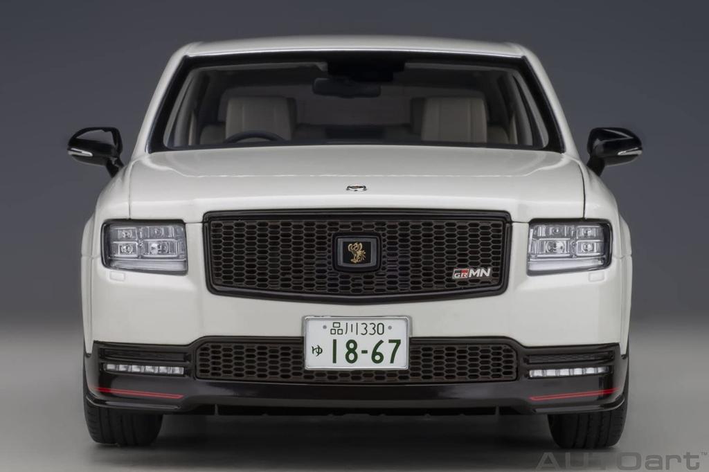 AUTOart 1/18 Scale Toyota Century GRMN Pearl White Finished Product 78764