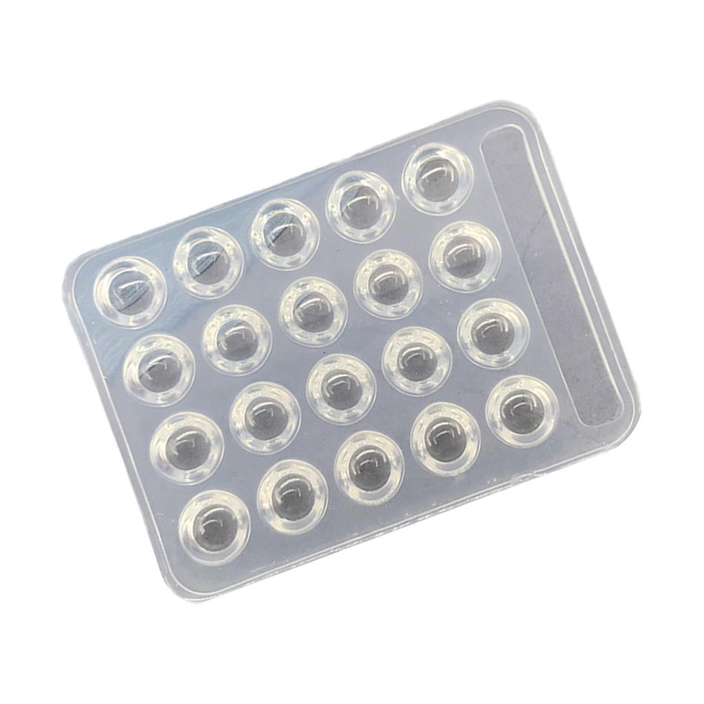 Food Grade Silicone Color Mixing Palette Reusable Portable Hygienic Storage For Nail Art Makeup And Painting