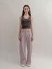 VISUS Flower Cotton Pants_Pink