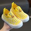New hollow children's breathable mesh shoes non-slip fly-woven shoes soft-soled baby shoes one-pedal casual shoes