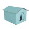 Stray Cats Shelter Foldable Cat Shelter For Winter Waterproof Rainproof Kitten Cave Pet Tent Bunny Bed For Feral Cat Puppy
