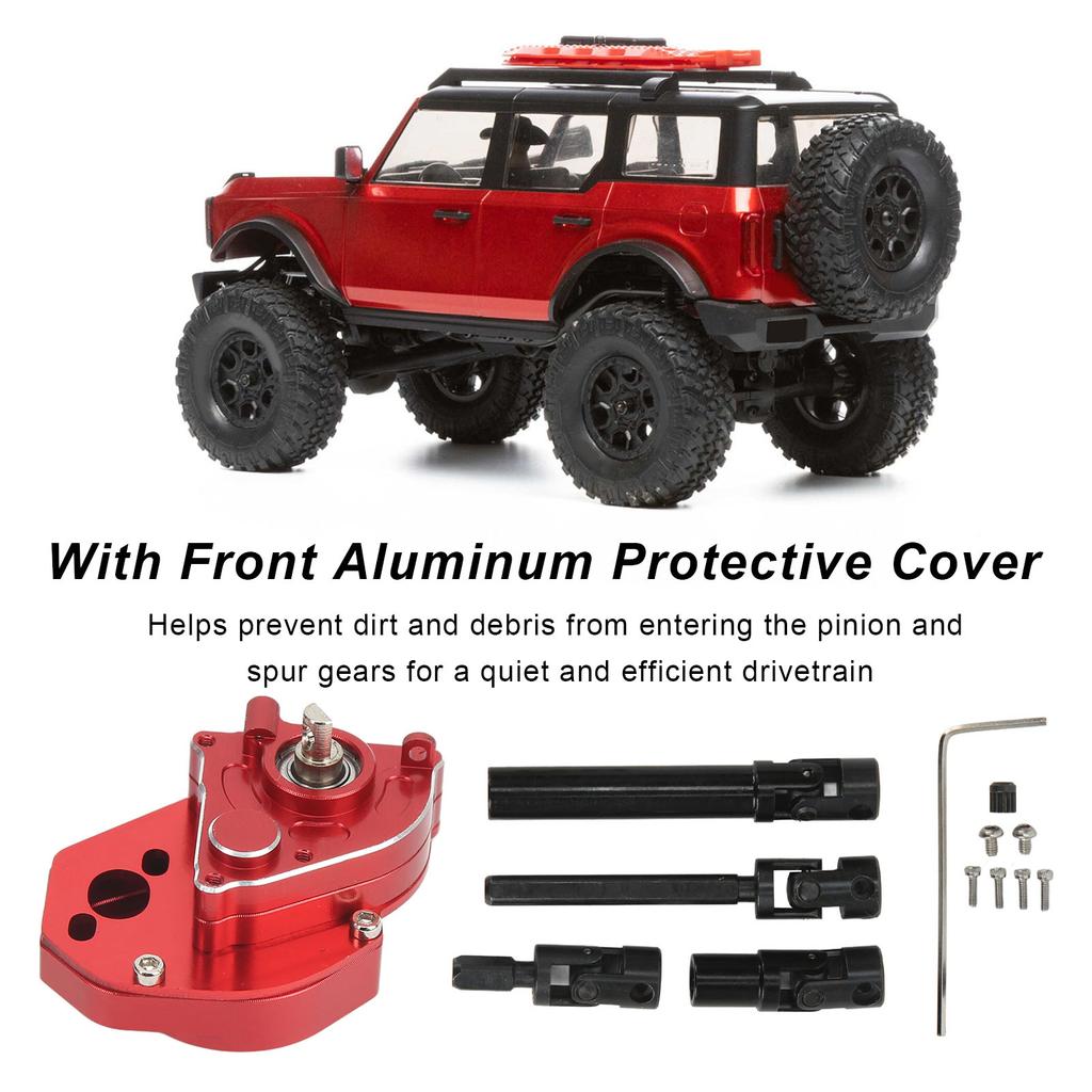 RC Car Assembly and Drive Shaft Set Aluminum Alloy Exquisite RC Car Accessories for al SCX24 1Celsius24 RC Cars