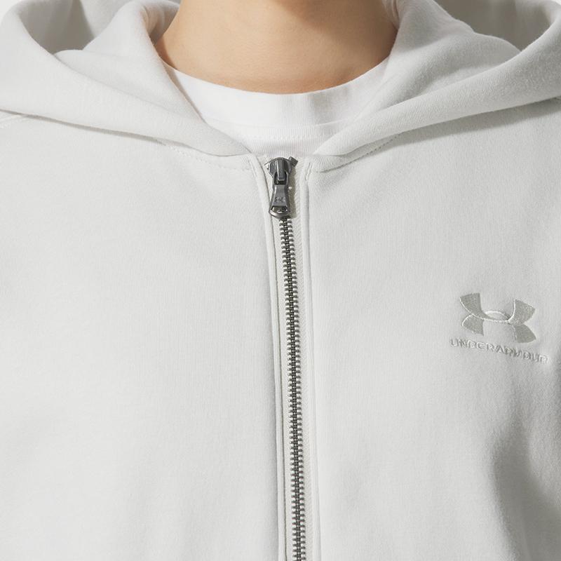 Under Armour Icon Comfortable Fashion Casual Versatile Solid Color Sweatshirt Women sweatshirt 6003674-110