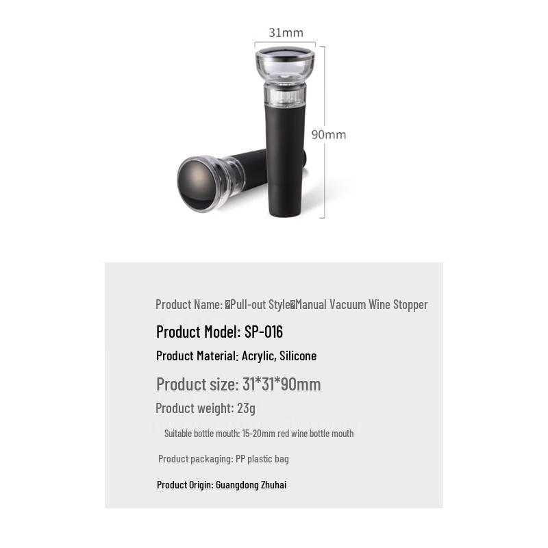 CLITON Vacuum Wine Bottle Stopper